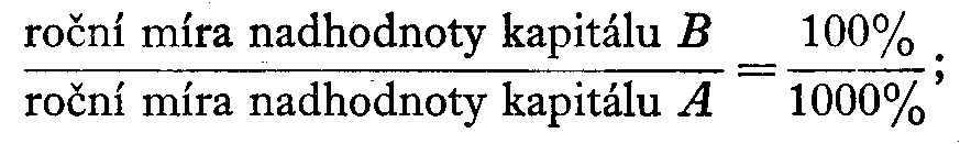 ro�n� m�ra nadhodnoty B/ro�n� m�ra nadhodnoty A