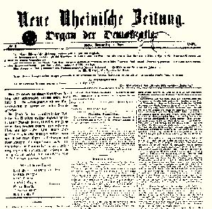 La Nouvelle Gazette Rh&eacute;nane, 'organe de la d�mocratie'