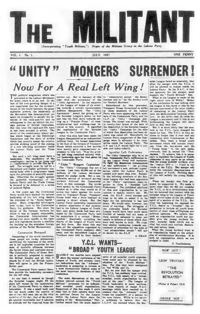 The Militant, July 1937