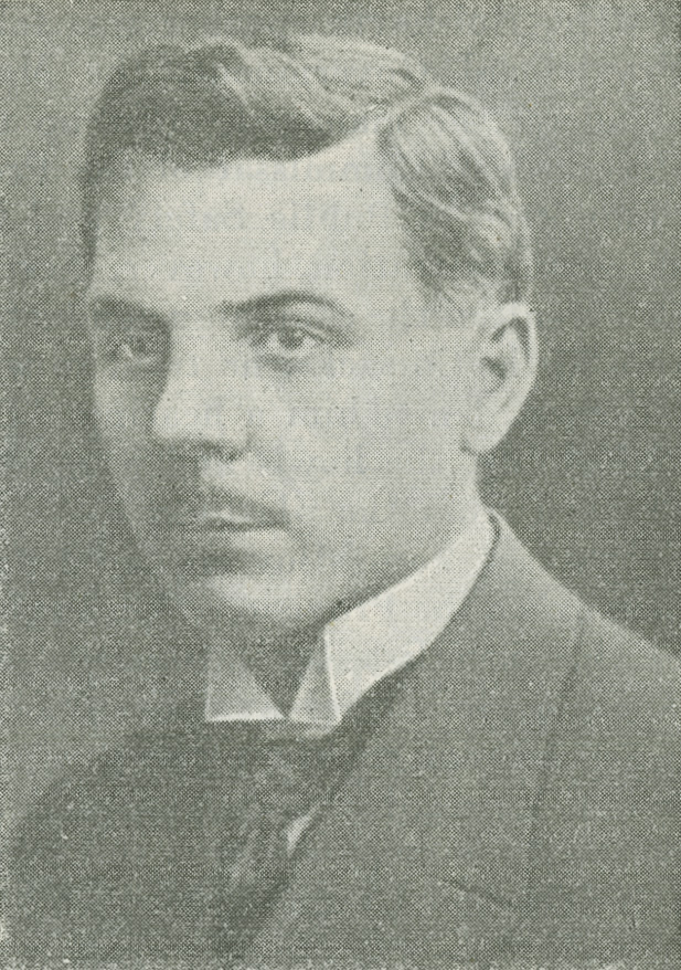 Illustrated portrait of K. E. Voroshilov